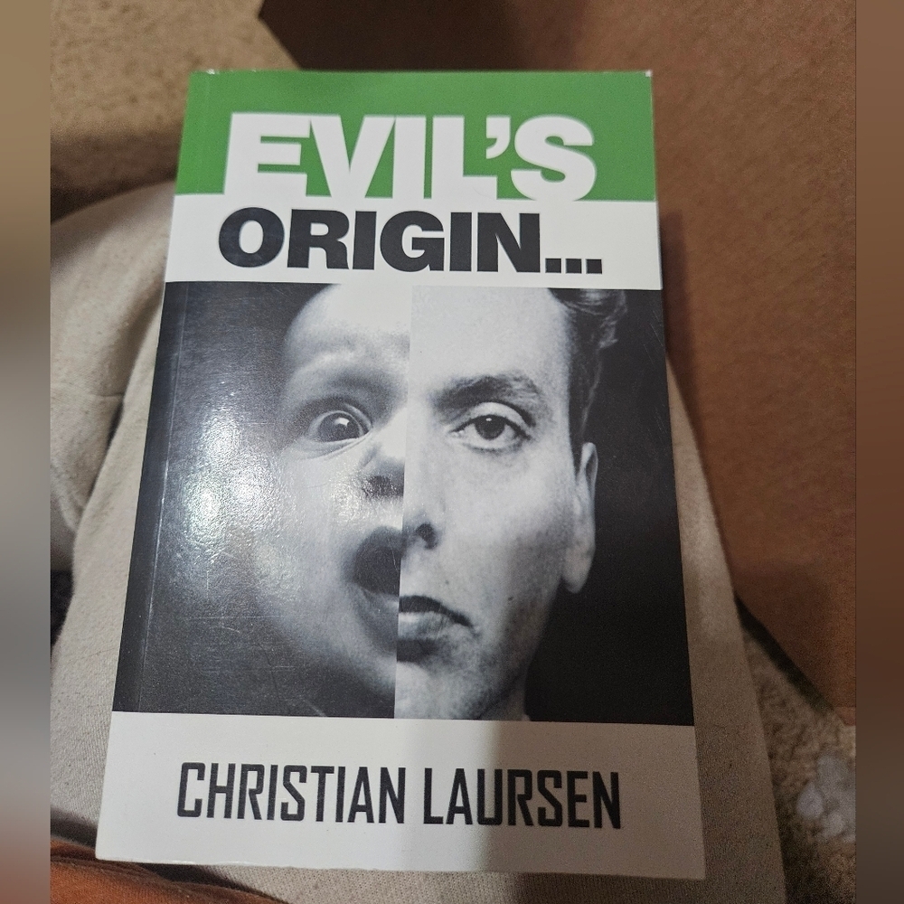 Evil's Origin Book by Christian Laursen Paperback!
